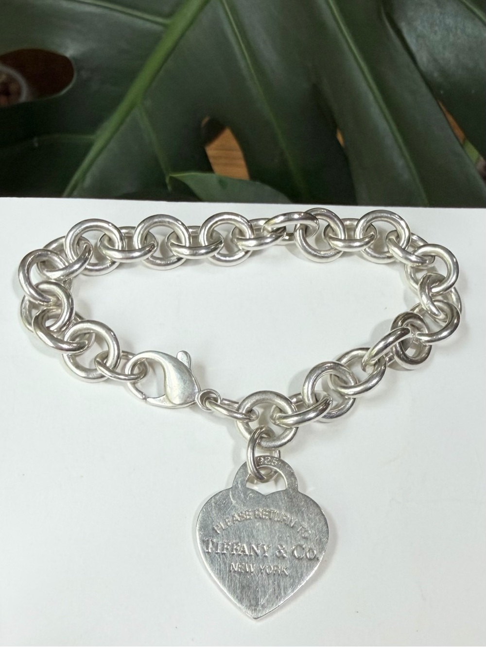 ❤️Tiffany & Co. Heart Tag Charm Bracelet